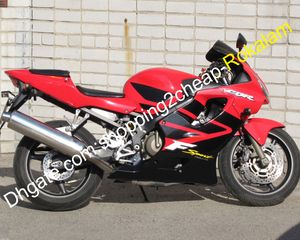 CBR600 F4i Motorbike Bodywork Kit For Honda CBR 600 600F4i 01 02 03 Red Black Motorcycle Fairing Set 2001 2002 2003 (Injection molding)