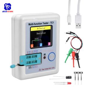 Freeshipping 3,5 Zoll (160 * 128) Buntes Display Multifunktionaler TFT-Hintergrundbeleuchtungs-Transistor LCR-TC1-Tester für Dioden-Trioden-Kondensator-Widerstand