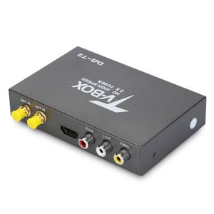 T338B HD DVB - 2 amplifikatör anteni ile T2 araba dijital TV alıcısı