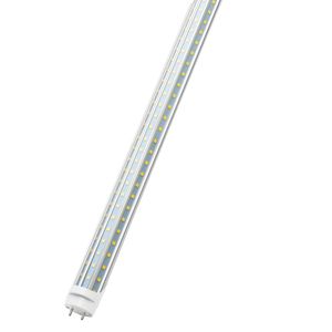 T8 4ft LED Tube, D forma, Double-Ended Energia, Lastro Bypass, 60 Watt Triplo Row, 6000LM, 6000K Cool White, substituição F48T8 fluorescente