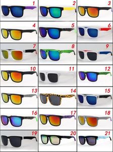 BİSİKLET Spor Güneş Gözlüğü Yeni moda renkli yansıtıcı kaplama güneş gözlüğü göz kamaştırıcı Güneş Gözlüğü Promosyon 21 renk 50 ADET Fabrika Fiyat