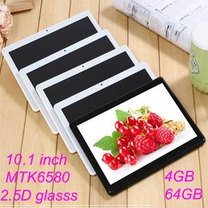 Alta qualità 10 pollici MTK6580 2.5D glasss IPS touch screen capacitivo dual sim 3G GPS tablet pc 10