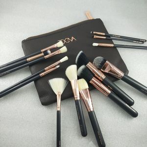 Marka Fırçalar Set 15 Adet / takım Profesyonel Makyaj Fırça Seti Göz Farı Eyeliner Karıştırma Kalem Kozmetik Araçları Çanta Ile