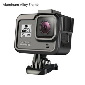 CNC Aluminium Alloy Metal Protective Housing Case Cover Frame for  Hero 8 Go Pro Sport Action Camera Accessories