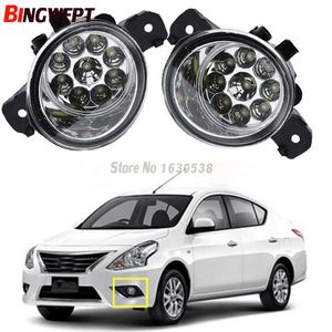 2 ADET Melek Gözler 12 V LED / Halojen Sis IŞIK Işıkları Nissan Almera 2II Hatchback Salon Için drl Tamir (N16) 2001-2006