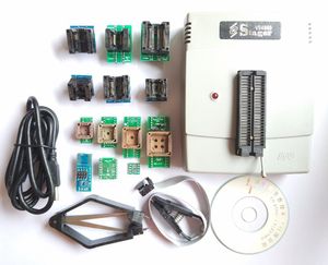 Freeshipping VS4800 Evrensel Programcı GAL EPROM FLAŞ 51 AVR PIC MCU SPI + SOP8 SOP28 tssop28 ​​plcc44 32 28 20 soket + 12 adaptörleri IC klip