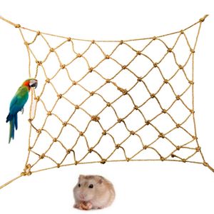 Игра Parrot Bird Cage Игрушка Висит веревочка Восхождение Чистота Лестница Paraket Hamster Acaw Играть в спортзал Игрушки Small Pet