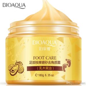 BIOAQUA Fußmaske Spa Massage Peeling Fußcreme Feuchtigkeitsspendendes Peeling Aufhellende Socken Glatte Schönheit Hand Fußpflege für Pediküre Peeling