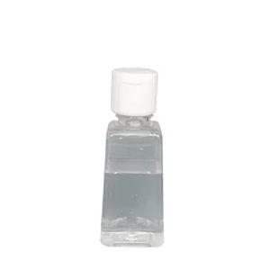 Bouteilles de désinfectant pour les mains vides de 30ML bouteille rechargeable d'alcool en plein air Portable clair Transparent Gel PET plastique