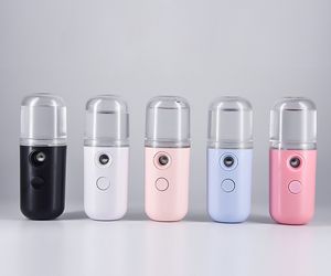 30ml Nano Mist Sprayer Mini Handheld Summer Hidratante Vaporizador facial Humidificador de vapor facial Belleza Cuidado de la piel Máquina desinfectante eléctrica