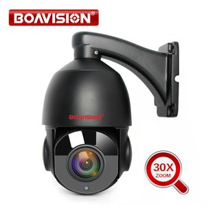 30X Zoom HD 1080P PTZ IP Caméra Extérieure IR 50M 2MP 4MP 5MP Mini Vitesse Caméra Dôme PTZ Étanche CCTV Caméras De Sécurité Onvif