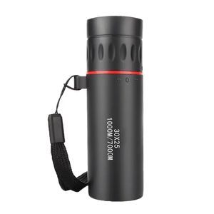 30X25 Mini poche monoculaire portée Zoom télescope pratique optique portée pour Camping en plein air randonnée voyage chasse