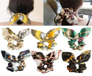 34 Style New Bowknot Elastic Hair Bands for Women Girls Girls Pearl Scrunchies Band Clats Hair Solder Ponyder Hair Hair Accesso9694539