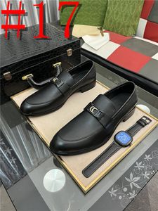 34model 2024 Black Monk Straps Zapatos de hombre Diseñador de moda Vestido de novia Cuero genuino Los mejores zapatos de negocios hechos a mano para hombre 38-45