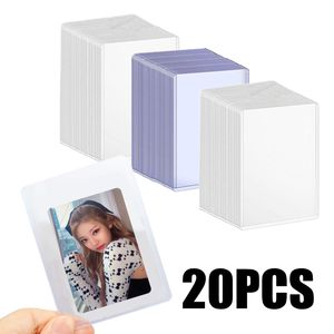 35pt Sleeve de protection de carte Toploader PVC Transparent pour la carte de carte sportive Game Idol Carte Carte Case 3x4inch