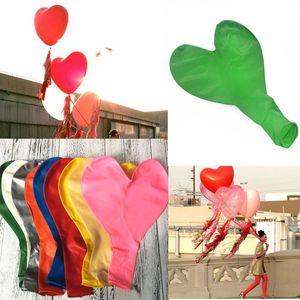 36 pouces gros coeur ballons décoration de mariage fête d'anniversaire Bouquet fournitures enfants jouet boule de Latex géante