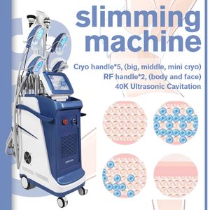 Autres équipements de beauté 360 Machines de cryolipolyse Fat Freezing Slimming Lipolaser Cavitation RF Corps minceur de cryo lipolyse Machine # 001