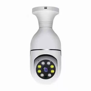 360ﾰ E27 Bombilla LED Full HD 1080P Seguridad inalámbrica para el hogar WiFi CCTV Cámara IP Audio bidireccional Visión nocturna panorámica