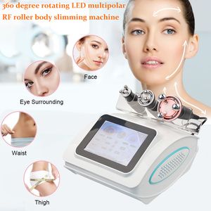 360 Roller RF Rolling Skin Firming Eye Lifting Beauty Equipment Led Light Radiofréquence Roller Fat Dissolve Cellulite Removal machine