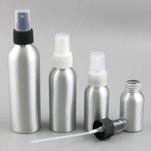 360 x 30ml 50ml 100ml 120ml 150ml 250ml de aluminio vacías botellas de la niebla del pulverizador portátil Regadera olla de metal Contenedores