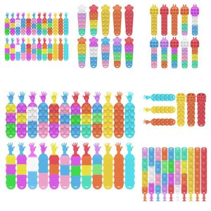 Populaire Fidget Toys Party Favor Silicone Sucker Date Doux Squidopop Bracelet Décompression Jouet