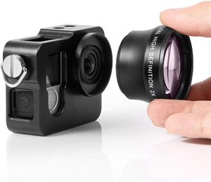 Téléobjectif convertisseur de grossissement 2X 37 mm pour appareil photo à monture de distance focale 18-55 Téléobjectif photo pour appareil photo sans miroir Nikon Canon Sony Olympus Fujifilm
