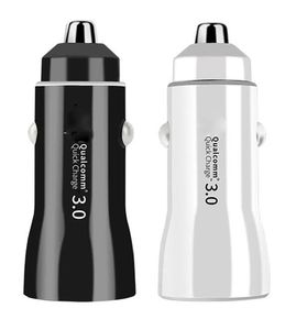 38W Fast Car Chargers Dual USB QC3.0 Adaptador PD para iPhone 15 14 13 12 Samsung Xiaomi Huawei Android Teléfono