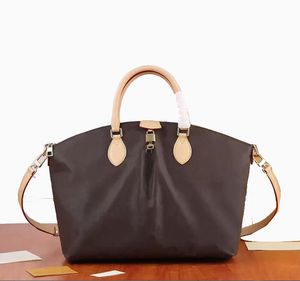 3A Bolsos PM MM Bolsos de diseño de lujo Bolso de mano de mujer Lona revestida Tote con cremallera Color dorado Candado Laminado Cuero Asas superiores Monederos Bolsos de hombro cruzados 45986