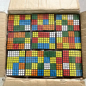3 cm Mini Taille Mosaïque Puzzle Cube Magique Cube Mosaïques Cubes Jouer Puzzles Jeux Fidget Jouet Enfants Intelligence Apprentissage Jouets Éducatifs