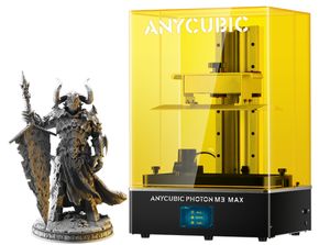 3d Animation Photon M3 Max LCD 3D Printer 13 7K Monochrome Screen High Resolution 3D Printing with Auto Resin Filler