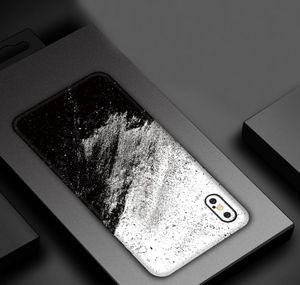 Autocollant de téléphone de peau de film mat de modèle mignon coloré 3D pour l'iphone XS MAX XR XS 8 7 6 6S Plus SE Cartoon9770599