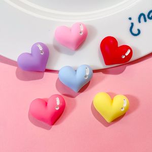 3D coloré coeur bricolage Art jouets accessoire artisanat pour coque de téléphone coque ongles manucure décor crème colle utiliser 1188