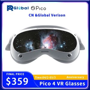 Gafas 3D Original Pico 4 VR Auriculares CN AllinOne 8G256G FOV105 Realidad virtual 4K Smart Pico4 Soporte Steam 231117