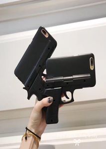 Funda dura para teléfono con forma de pistola 3D para iPhone 5S 6 6S 7 8 Plus X XS XR MAX4521615