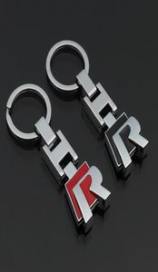 3D Metal Keychain Car R Logo Key Chain Fit pour VW Polo Golf Passat CC R32 R36 Keyring8148391