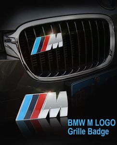 3D Metal M M Power Logo pegatina coche emblema de parrilla delantera insignia cromada calcomanía para BMW E36 E30 E34 E46 E39 E60 E904327488