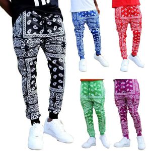 Impresión 3D Bandana Moda Hombres Mujeres Chándales Cuello redondo Hip Hop Pantalones Tallas grandes S-7XL Streetwear 240124