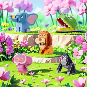 Puzzles 3D Puzzle en papier épais animal 3D Affichage de haute qualité Jouet de bricolage amusant pour les tout-petits Développe la coordination œil-main Cadeau idéal pour les enfantsvaiduryb