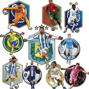 Puzzle 3D Puzle de football Puzzle en bois A3A4 Taille en bois Puzzle Puzzle Sports Star Wood Figure Statue Puzzles 240419