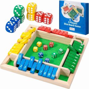 Jeu de puzzles 3D GAME BOARS DICE GAMES POUR ADULTES ET ENFANTS 2-4 JOUEURS Classiques de la famille Version de table pour les jeux pour la salle de classe ou le pub 240419