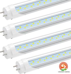 Ampoules à tube LED de 3 pieds, G13 18W 6000K, tubes fluorescents T8 T10 T12 de remplacement de 36 pouces, retirer le ballast, alimentation double extrémité, transparent, 4 pieds d'atelier, cabane, grenier, cuisine