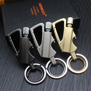 Porte-clés ouvre-bouteille porte-clés en métal 100 millions d'allumettes briquet au kérosène L230801