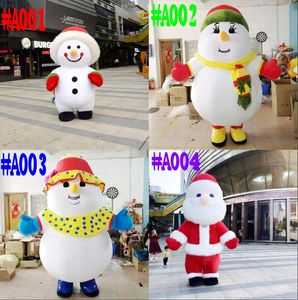 3 M de haut gonflable père noël bonhomme de neige mascotte Costume adulte déguisement fête de noël kawaii mascotte Costume carnaval Costumes livraison gratuite