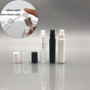 3ML / 3Gram rechargeable en plastique vaporisateur bouteille vide mini petit parfum rond huile essentielle atomiseur conteneur pour lotion peau échantillon plus doux Ewap