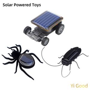 3PCS Funny smallest design solar energy car toys car intelligent Power Mini Toy Educational Gadget Gift for Adult Children