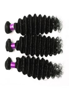 3pcs lot cheveux brésiliens vague profonde 7a vague profonde cheveux humains 100 cheveux humains bonnes extensions de cheveux naturels de couleur brésilienne profonde 2839937