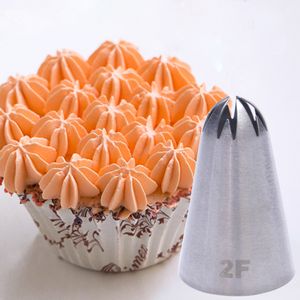 3pcs Metal Cake Cream Decoration Tips Set Pastry Tools Stainless Steel Piping Icing Nozzle Cupcake Head Dessert Decorators FY2688 ss1210
