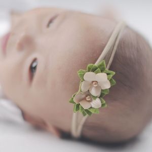 3 pièces/ensemble bébé fleur bandeaux bandeau élastique mode cheveux accessoires pour enfants bébés livraison directe 120001