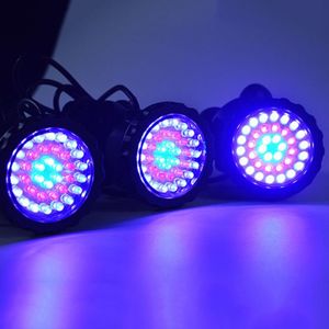 3 pièces étanche lumière sous-marine 7 couleur changeante fontaine de jardin Aquarium piscine étang LED pour Aquarium projecteur Lamp2555