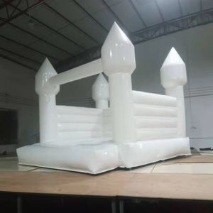 3x3m Mini Trampoline Bounce House Inflable Castillo Castillo de boda Centro de fiestas de césped para niños por FedEx